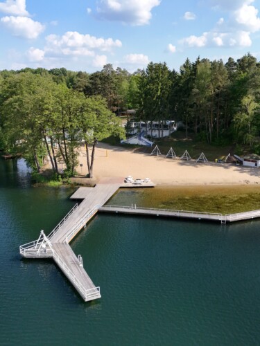 Lake Park Pomost Plaża